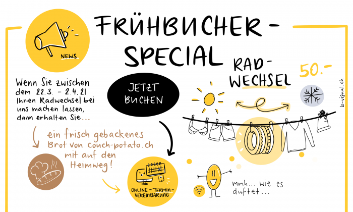 Frühbucher-Special Radwechsel 2
